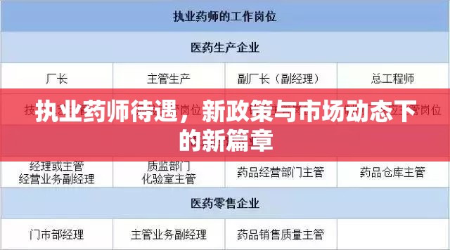 執(zhí)業(yè)藥師待遇，新政策與市場動態(tài)下的新篇章