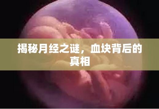 揭秘月經(jīng)之謎，血塊背后的真相