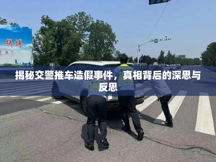 揭秘交警推車造假事件，真相背后的深思與反思