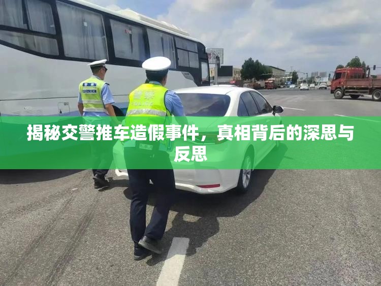 揭秘交警推車造假事件，真相背后的深思與反思