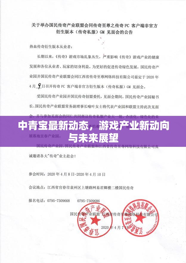 中青寶最新動(dòng)態(tài)，游戲產(chǎn)業(yè)新動(dòng)向與未來(lái)展望