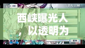 西峽曝光人，以透明為鏡的守護(hù)者