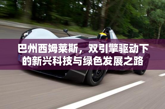 巴州西姆萊斯，雙引擎驅(qū)動(dòng)下的新興科技與綠色發(fā)展之路