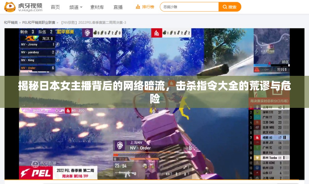 揭秘日本女主播背后的網(wǎng)絡(luò)暗流，擊殺指令大全的荒謬與危險(xiǎn)