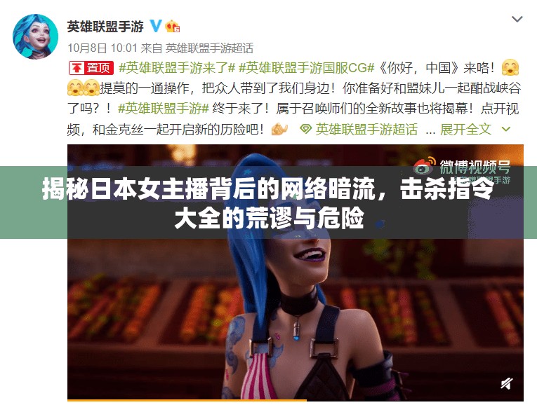 揭秘日本女主播背后的網(wǎng)絡(luò)暗流，擊殺指令大全的荒謬與危險(xiǎn)