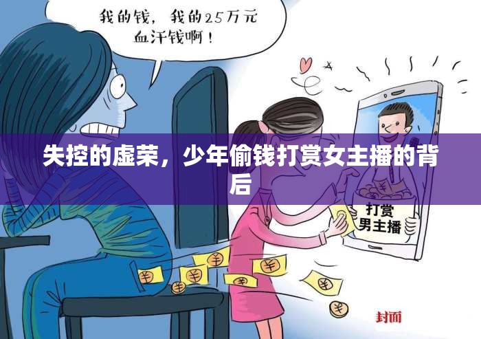 失控的虛榮，少年偷錢打賞女主播的背后