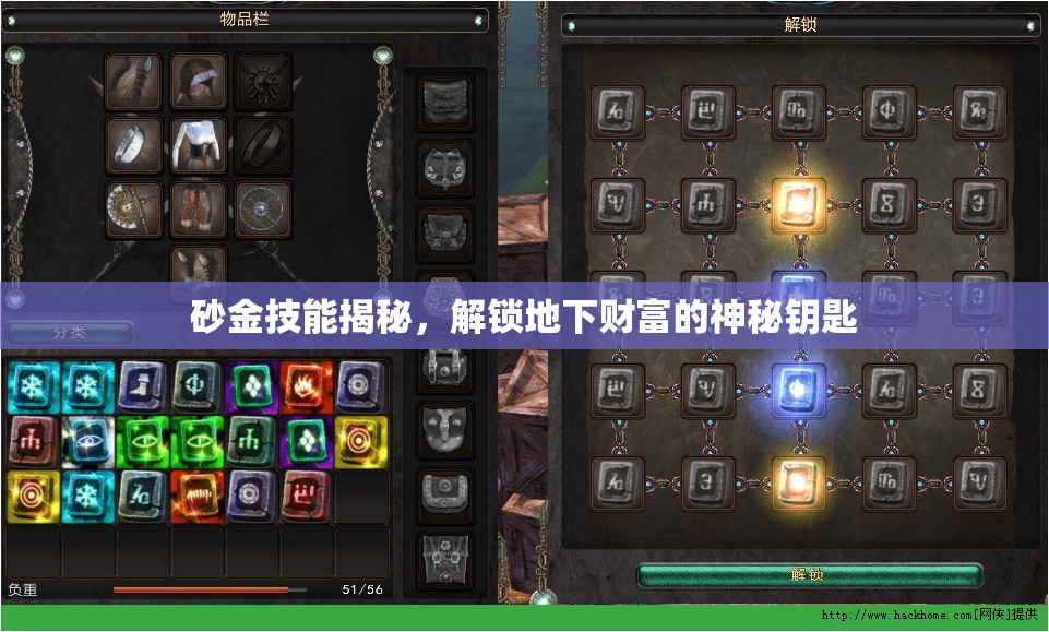 砂金技能揭秘，解鎖地下財(cái)富的神秘鑰匙