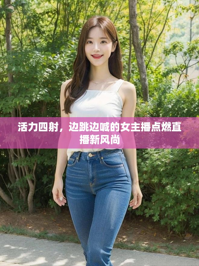 活力四射，邊跳邊喊的女主播點(diǎn)燃直播新風(fēng)尚