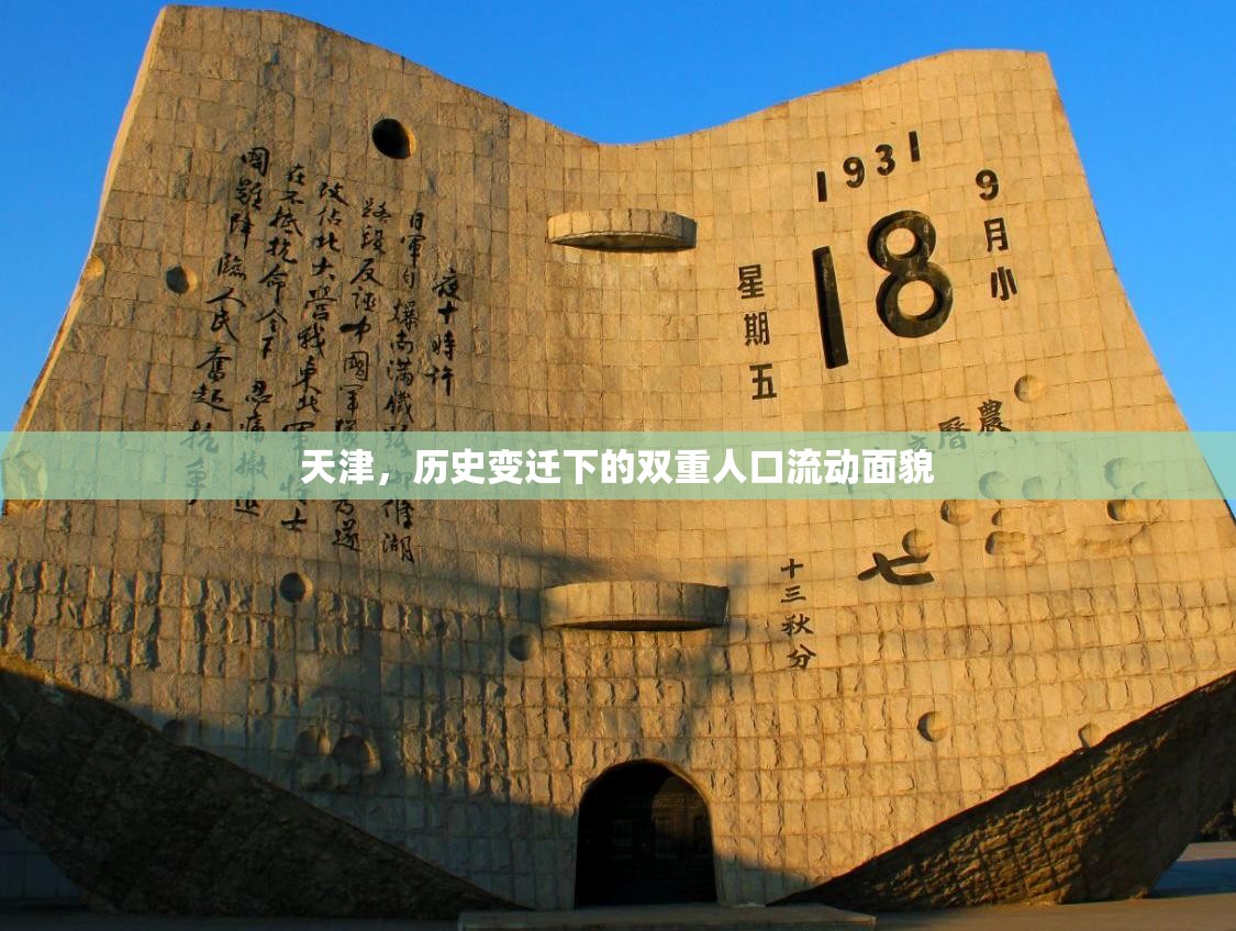天津，歷史變遷下的雙重人口流動面貌