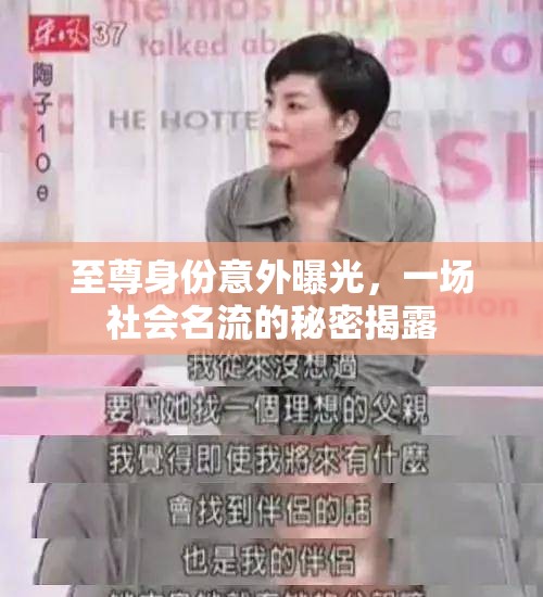 至尊身份意外曝光，一場(chǎng)社會(huì)名流的秘密揭露