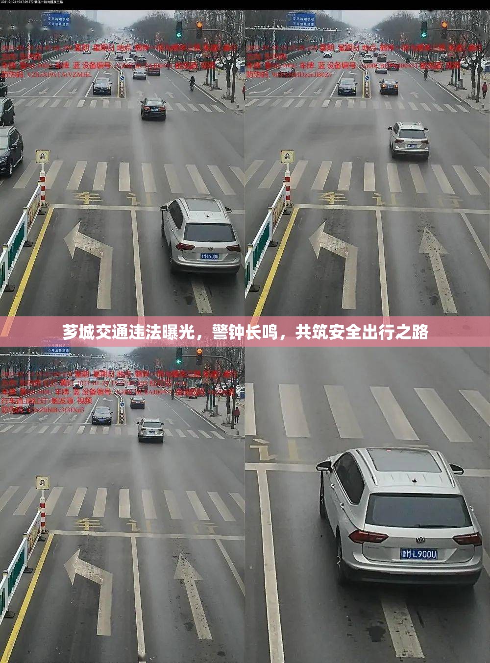 薌城交通違法曝光，警鐘長鳴，共筑安全出行之路