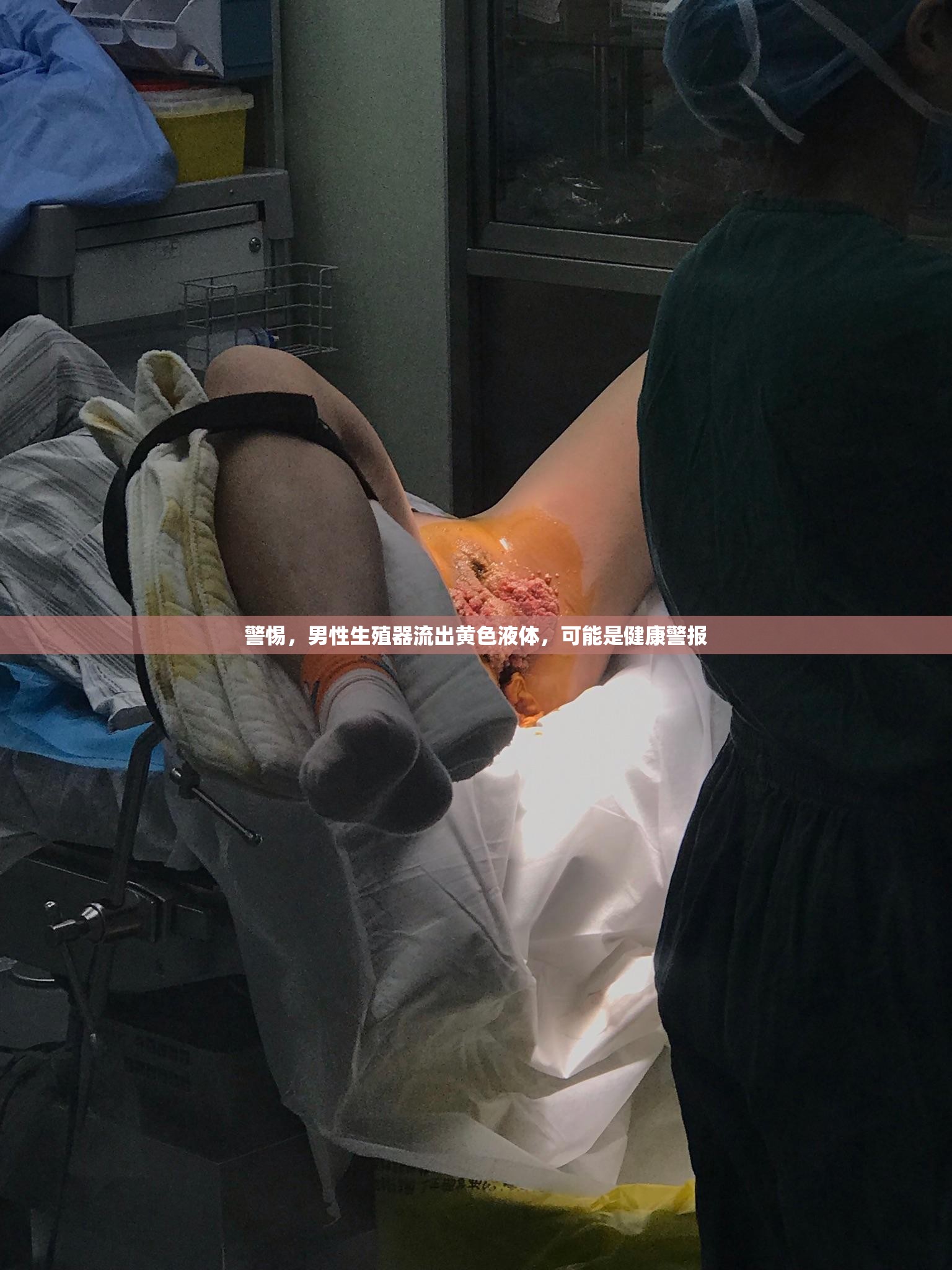 警惕，男性生殖器流出黃色液體，可能是健康警報(bào)