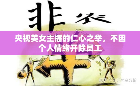 央視美女主播的仁心之舉，不因個(gè)人情緒開除員工