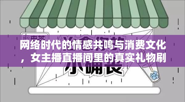 網(wǎng)絡(luò)時(shí)代的情感共鳴與消費(fèi)文化，女主播直播間里的真實(shí)禮物刷贈