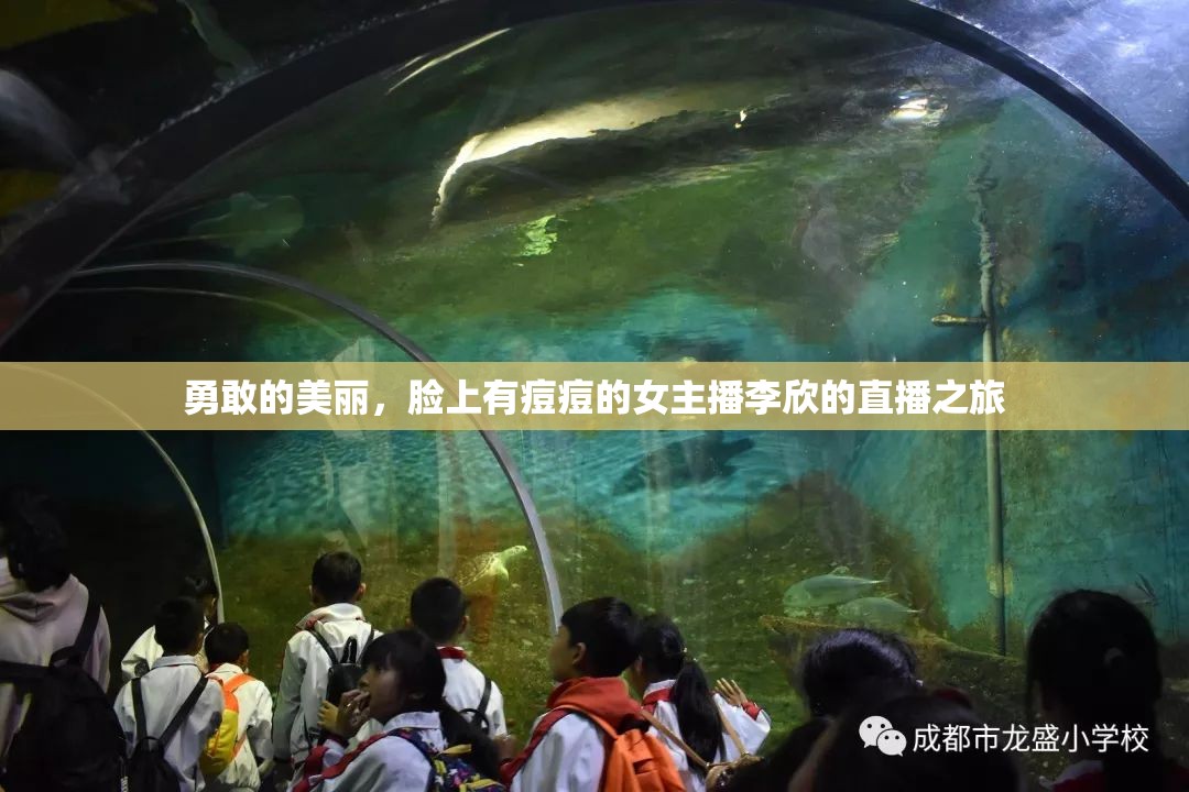 勇敢的美麗，臉上有痘痘的女主播李欣的直播之旅