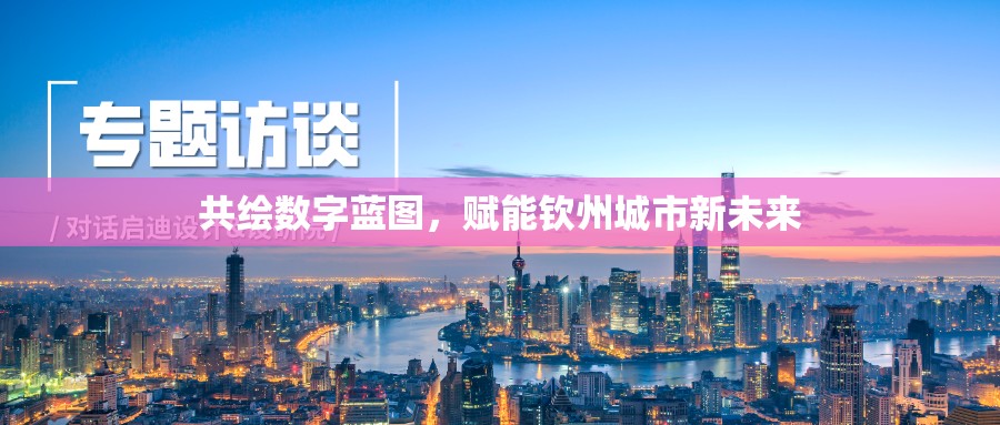 共繪數(shù)字藍(lán)圖，賦能欽州城市新未來