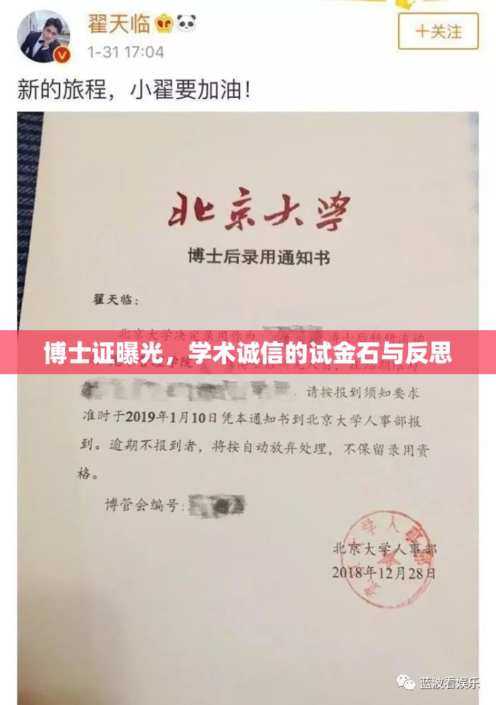 博士證曝光，學(xué)術(shù)誠(chéng)信的試金石與反思