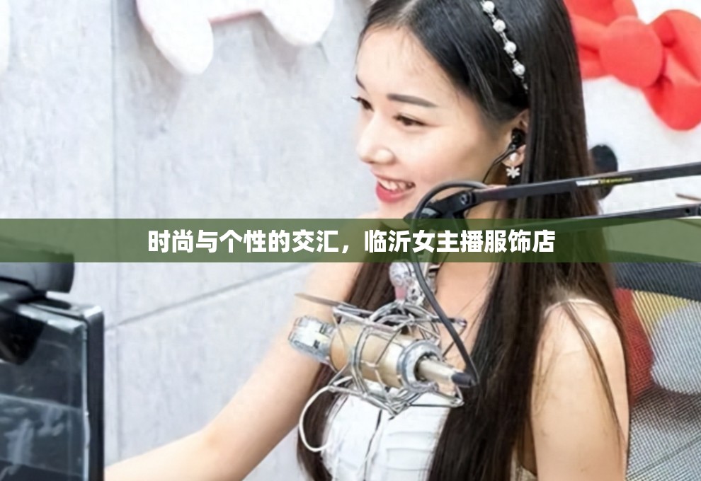 時尚與個性的交匯，臨沂女主播服飾店