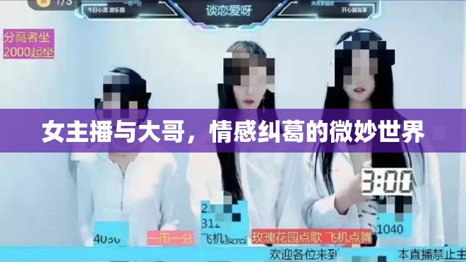 女主播與大哥，情感糾葛的微妙世界