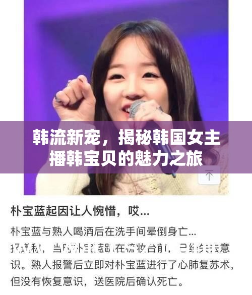 韓流新寵，揭秘韓國女主播韓寶貝的魅力之旅
