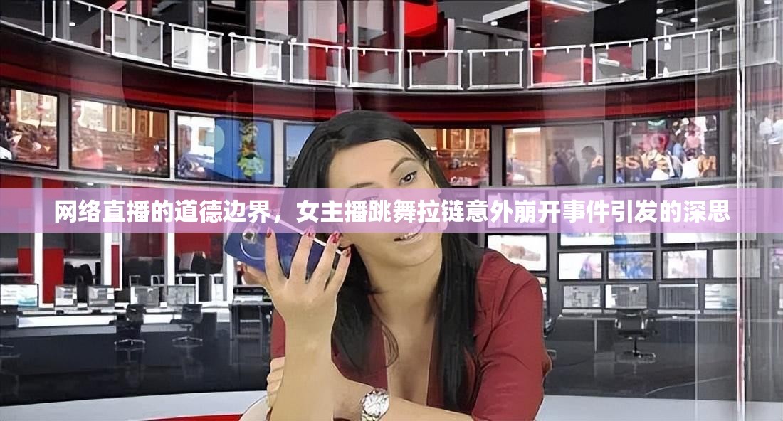 網(wǎng)絡(luò)直播的道德邊界，女主播跳舞拉鏈意外崩開事件引發(fā)的深思