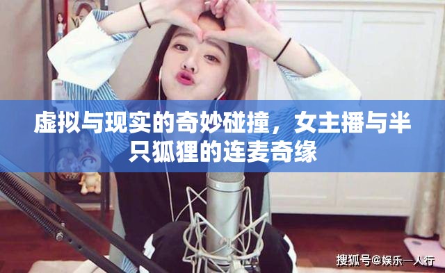 虛擬與現(xiàn)實的奇妙碰撞，女主播與半只狐貍的連麥奇緣
