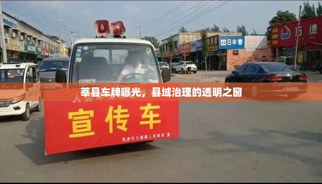 莘縣車牌曝光，縣域治理的透明之窗