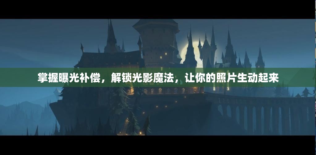 掌握曝光補償，解鎖光影魔法，讓你的照片生動起來