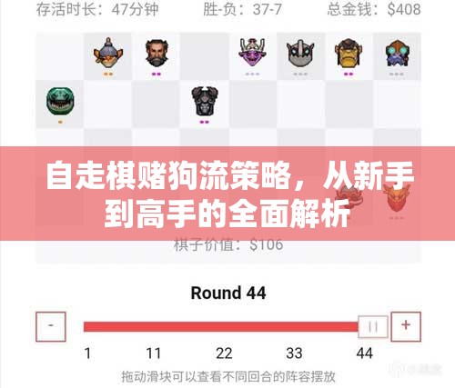 自走棋賭狗流策略，從新手到高手的全面解析
