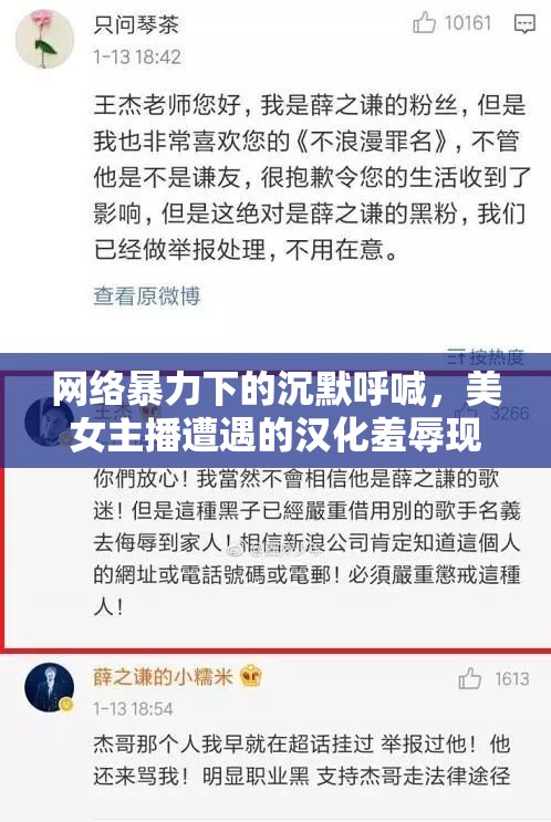 網(wǎng)絡暴力下的沉默呼喊，美女主播遭遇的漢化羞辱現(xiàn)象剖析