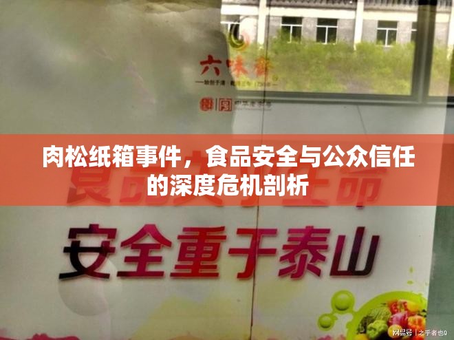 肉松紙箱事件，食品安全與公眾信任的深度危機剖析