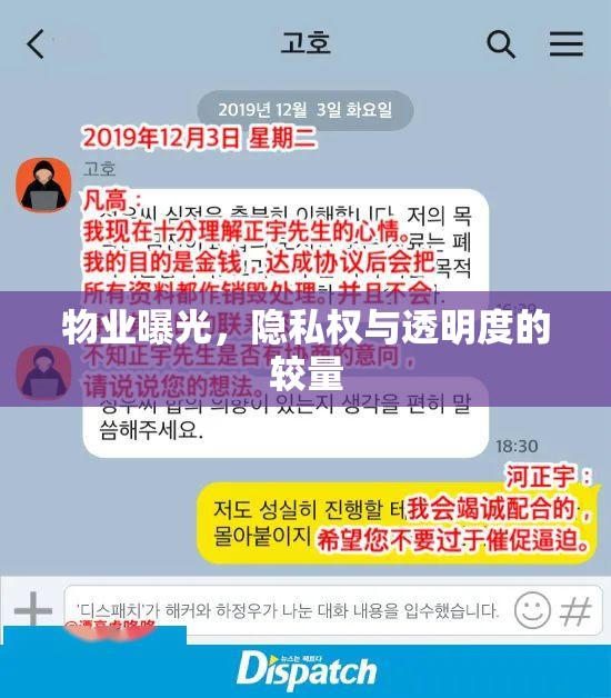 物業(yè)曝光，隱私權(quán)與透明度的較量