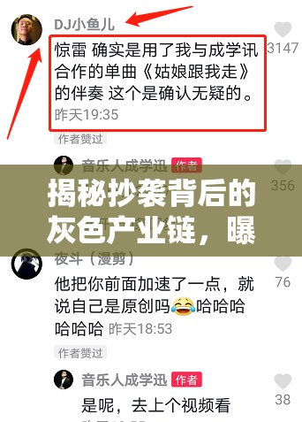 揭秘抄襲背后的灰色產(chǎn)業(yè)鏈，曝光驚雷