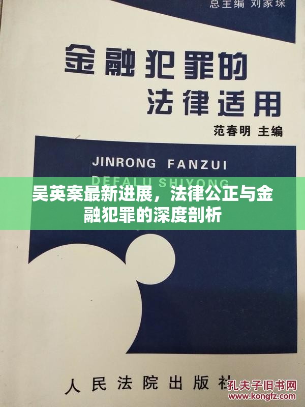 吳英案最新進展，法律公正與金融犯罪的深度剖析