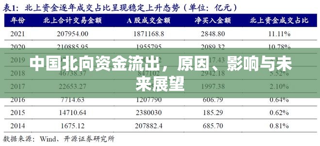 中國(guó)北向資金流出，原因、影響與未來(lái)展望
