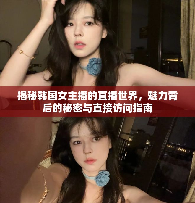 揭秘韓國女主播的直播世界，魅力背后的秘密與直接訪問指南