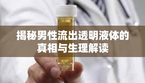 揭秘男性流出透明液體的真相與生理解讀