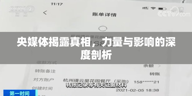 央媒體揭露真相，力量與影響的深度剖析