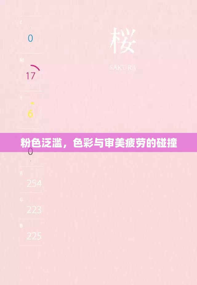 粉色泛濫，色彩與審美疲勞的碰撞