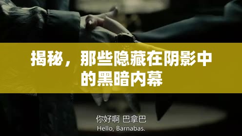 揭秘，那些隱藏在陰影中的黑暗內(nèi)幕