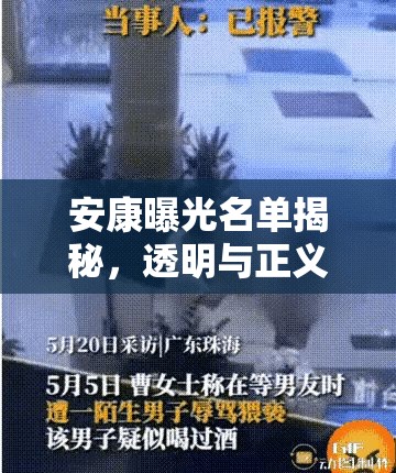 安康曝光名單揭秘，透明與正義的較量