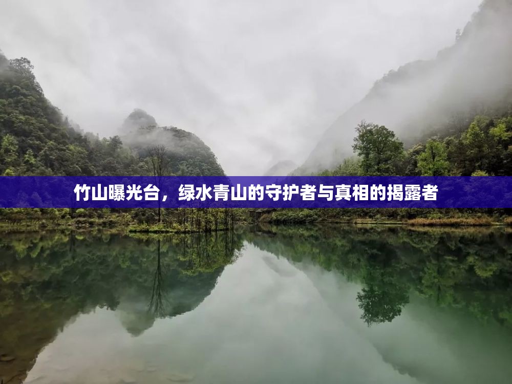 竹山曝光臺，綠水青山的守護者與真相的揭露者