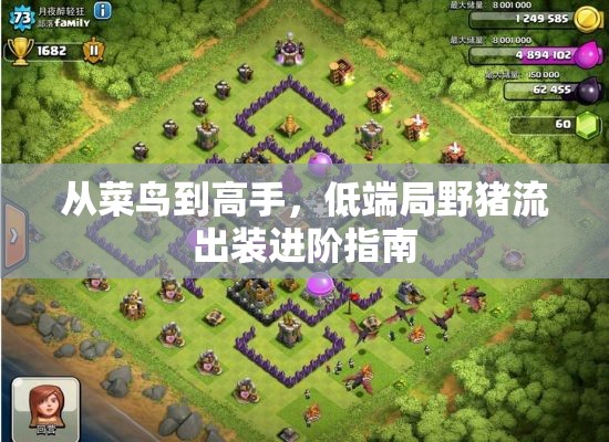 從菜鳥到高手，低端局野豬流出裝進階指南