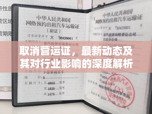 取消營運證，最新動態(tài)及其對行業(yè)影響的深度解析