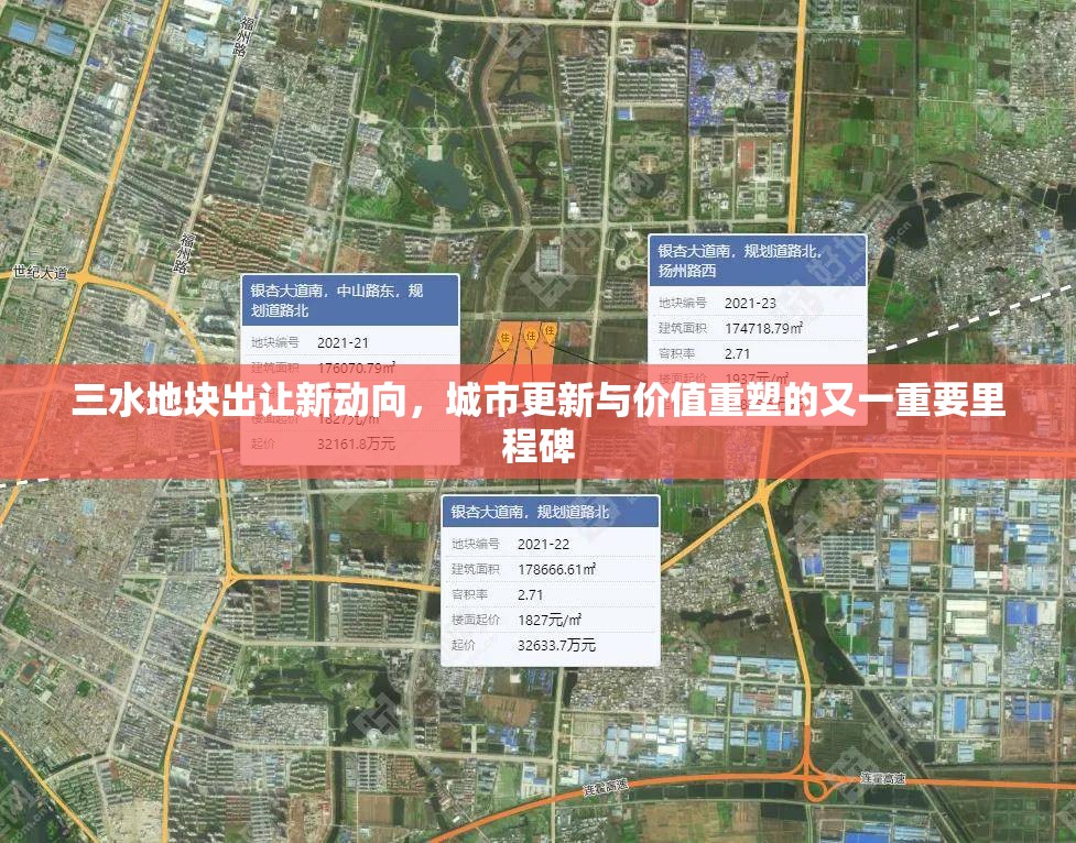 三水地塊出讓新動向，城市更新與價值重塑的又一重要里程碑