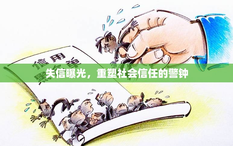 失信曝光，重塑社會(huì)信任的警鐘