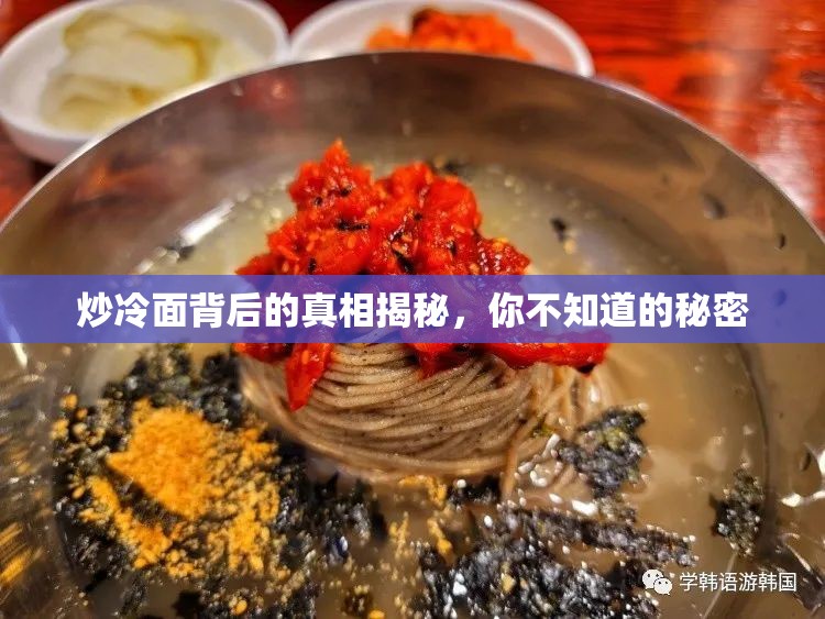 炒冷面背后的真相揭秘，你不知道的秘密
