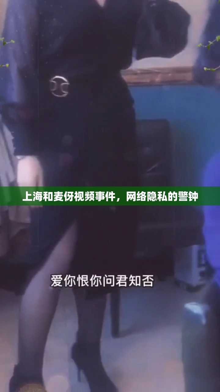上海和麥伢視頻事件，網(wǎng)絡(luò)隱私的警鐘