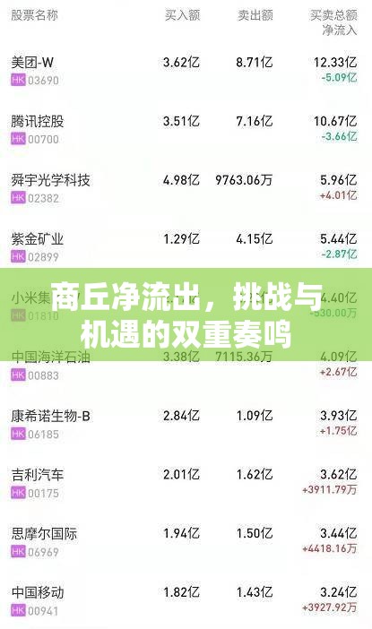 商丘凈流出，挑戰(zhàn)與機(jī)遇的雙重奏鳴