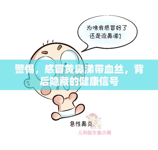 警惕，感冒黃鼻涕帶血絲，背后隱藏的健康信號